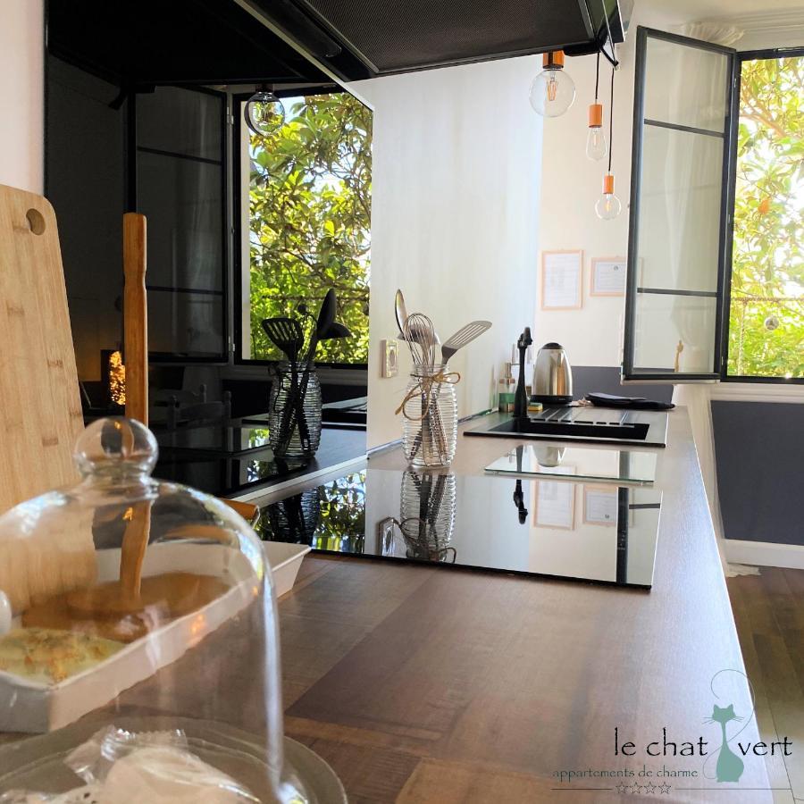 Le Chat Vert - Appartements Adults Only Saint-André Екстериор снимка
