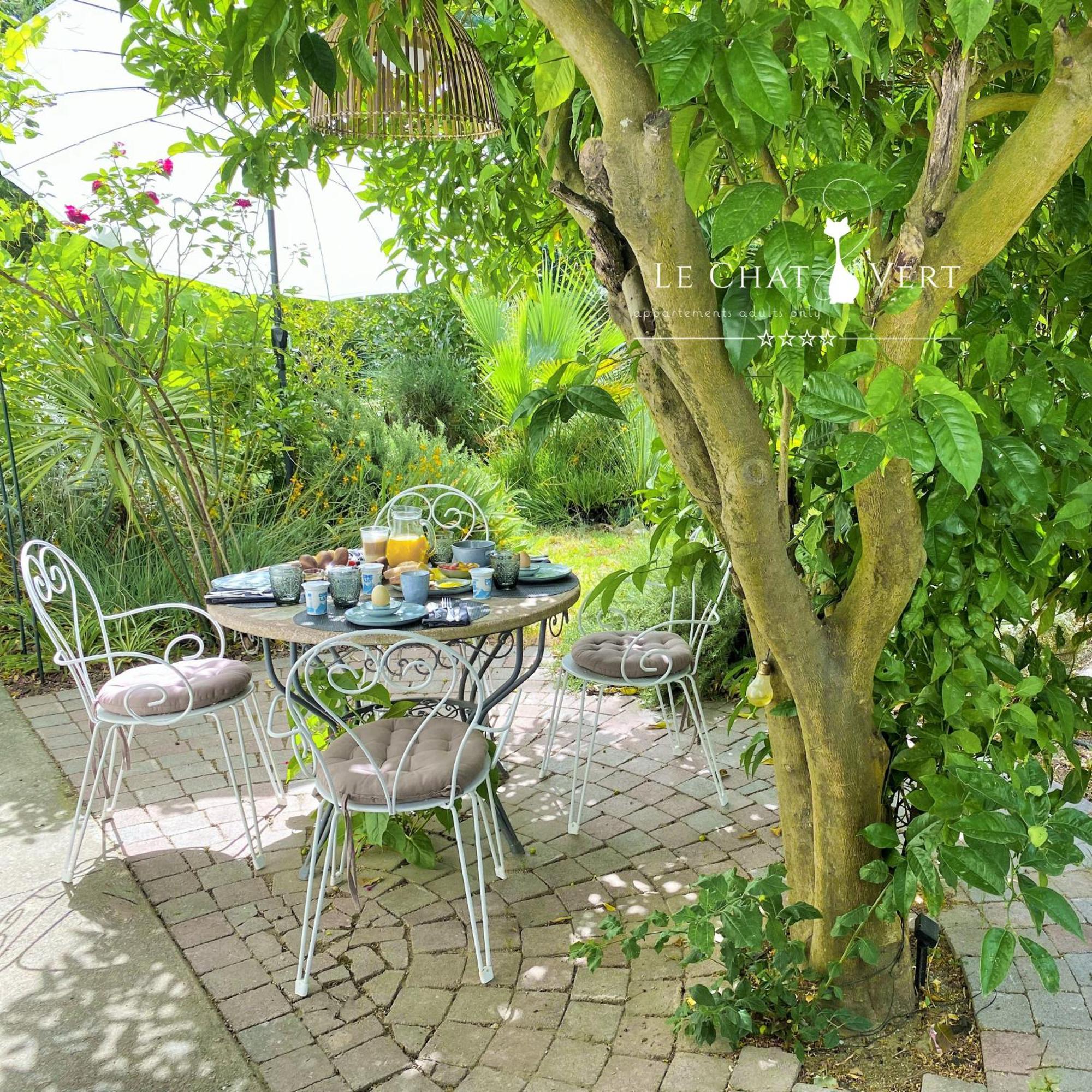Le Chat Vert - Appartements Adults Only Saint-André Екстериор снимка