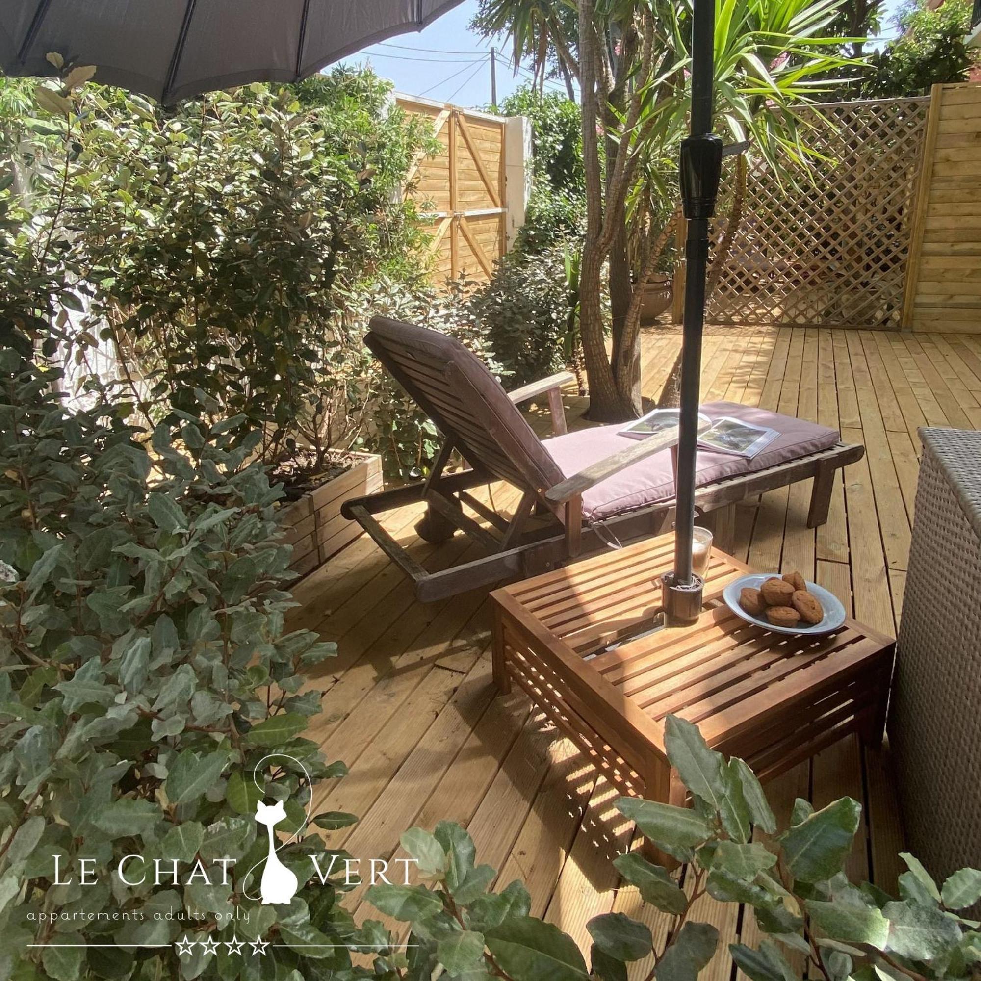 Le Chat Vert - Appartements Adults Only Saint-André Екстериор снимка